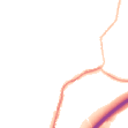 Night-time road noise heatmap for BB9 6HR