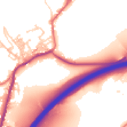 Daytime road noise heatmap for BB9 6JQ