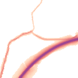 Night-time road noise heatmap for BB9 6JQ