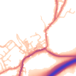 Daytime road noise heatmap for BB9 6JW