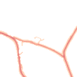Daytime road noise heatmap for BB9 6LU