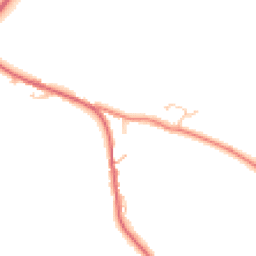 Daytime road noise heatmap for BB9 6LY