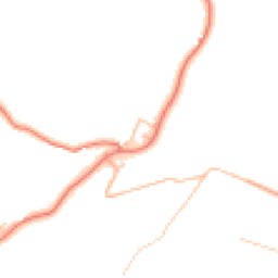 Daytime road noise heatmap for BB9 6ND