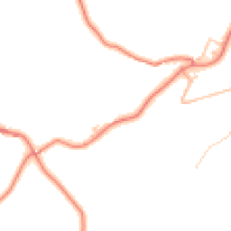 Daytime road noise heatmap for BB9 6NU