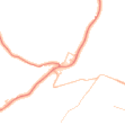 Daytime road noise heatmap for BB9 6NW