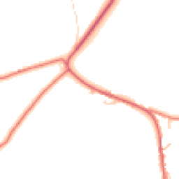 Daytime road noise heatmap for BB9 6PL