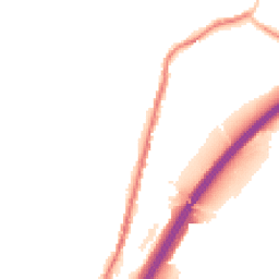 Night-time road noise heatmap for BB9 8QG