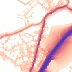 Daytime road noise heatmap for BB9 8QW