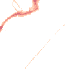 Night-time road noise heatmap for BB9 9BY