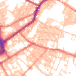 Daytime road noise heatmap for BB9 9HZ