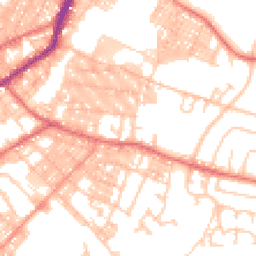 Daytime road noise heatmap for BB9 9JL