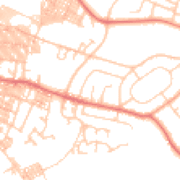 Daytime road noise heatmap for BB9 9NJ