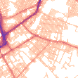 Daytime road noise heatmap for BB9 9QZ