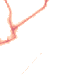 Night-time road noise heatmap for BB9 9RN