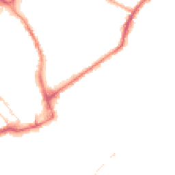 Night-time road noise heatmap for BB9 9TP