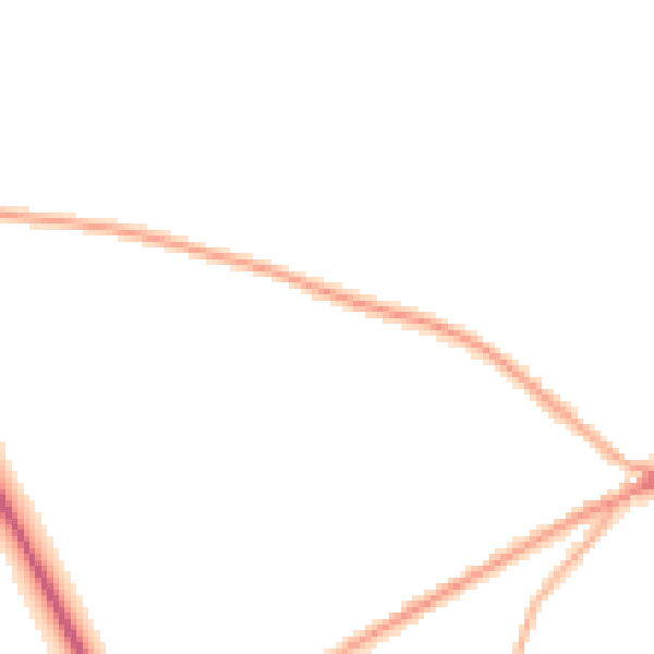 Night-time road noise heatmap for BD11 1AJ