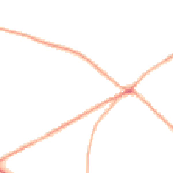 Night-time road noise heatmap for BD11 1AR