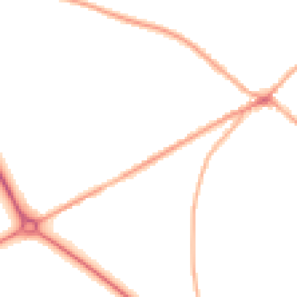 Night-time road noise heatmap for BD11 1AZ