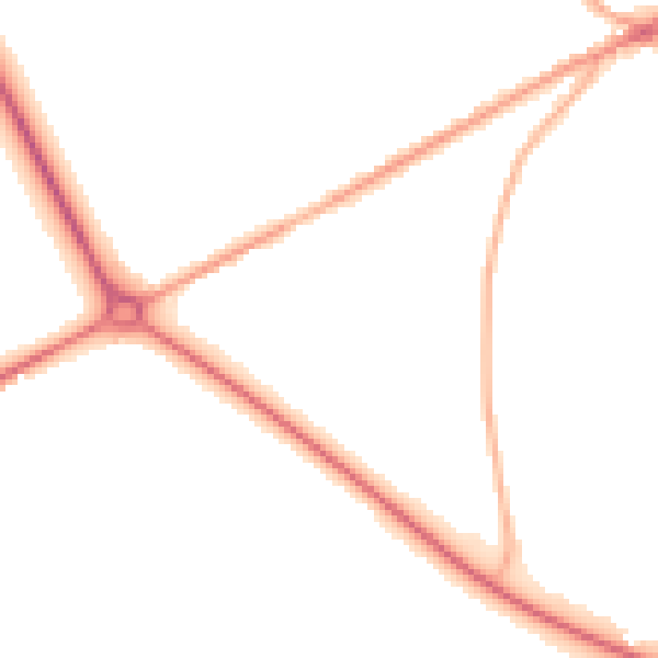 Night-time road noise heatmap for BD11 1BQ