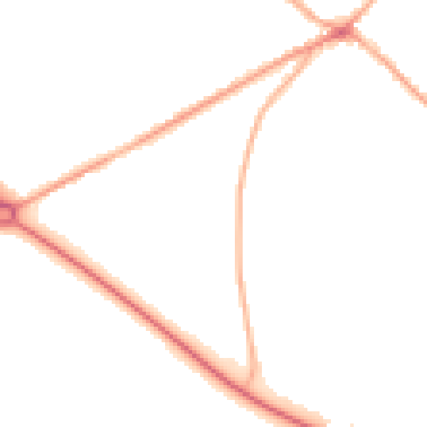 Night-time road noise heatmap for BD11 1DA