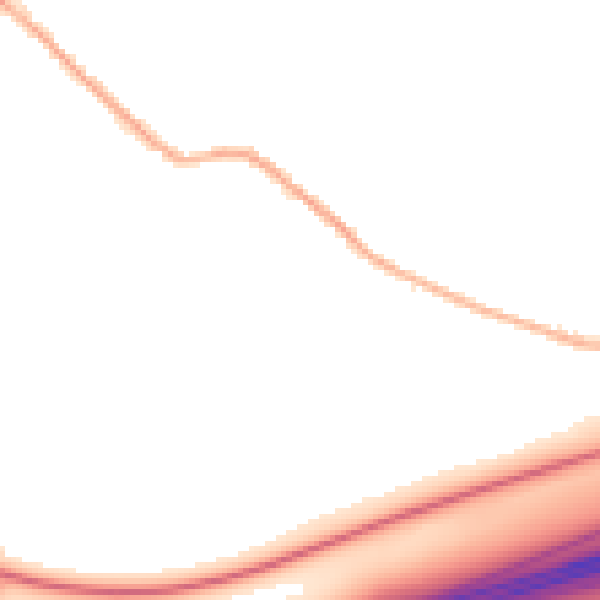 Night-time road noise heatmap for BD11 1DN