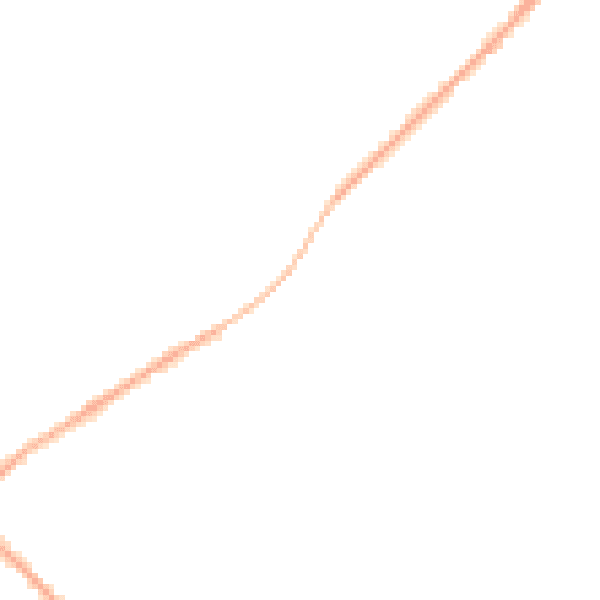 Night-time road noise heatmap for BD11 1GB