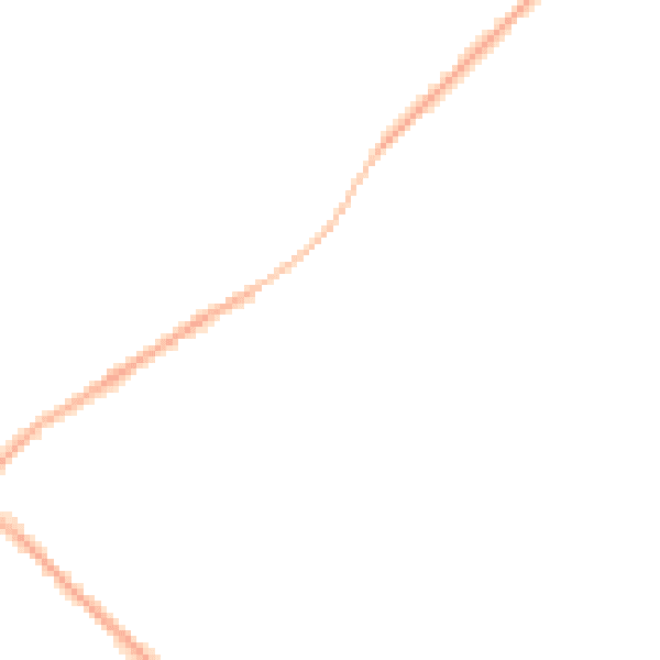 Night-time road noise heatmap for BD11 1NA