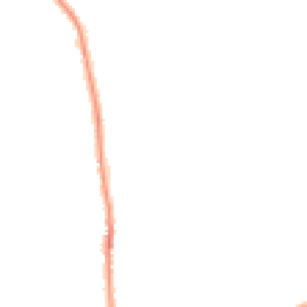 Night-time road noise heatmap for BD11 2AW
