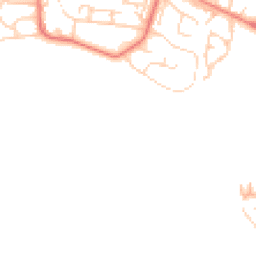 Daytime road noise heatmap for BD12 0EJ
