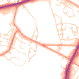 Daytime road noise heatmap for BD12 0EW