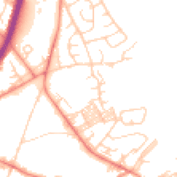 Daytime road noise heatmap for BD12 0HW
