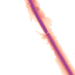 Night-time road noise heatmap for BD12 7EA
