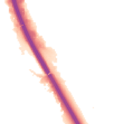 Night-time road noise heatmap for BD12 7HH