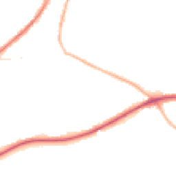 Night-time road noise heatmap for BD12 9JR