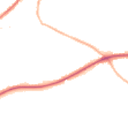 Night-time road noise heatmap for BD12 9LH