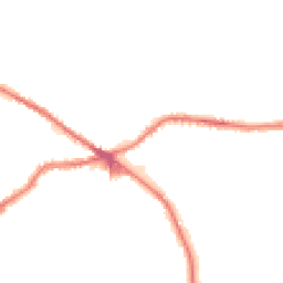 Night-time road noise heatmap for BD13 1AF