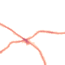 Night-time road noise heatmap for BD13 1AG