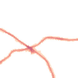 Night-time road noise heatmap for BD13 1AQ