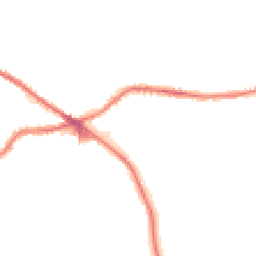 Night-time road noise heatmap for BD13 1AU