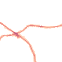 Night-time road noise heatmap for BD13 1AZ