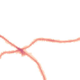 Night-time road noise heatmap for BD13 1BG