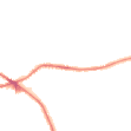 Night-time road noise heatmap for BD13 1BN
