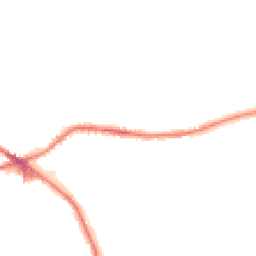 Night-time road noise heatmap for BD13 1BP