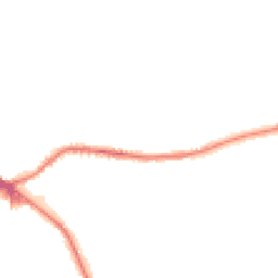 Night-time road noise heatmap for BD13 1BT