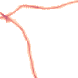 Night-time road noise heatmap for BD13 1DH