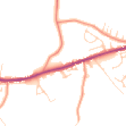 Daytime road noise heatmap for BD13 1DP