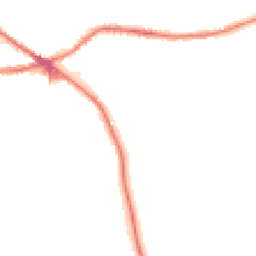 Night-time road noise heatmap for BD13 1FD