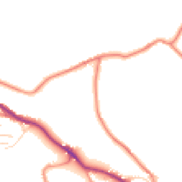 Daytime road noise heatmap for BD13 1NJ