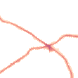 Night-time road noise heatmap for BD13 1PB