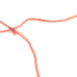 Night-time road noise heatmap for BD13 1QU